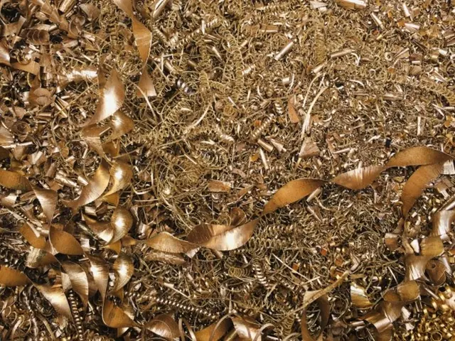 Brass turnings