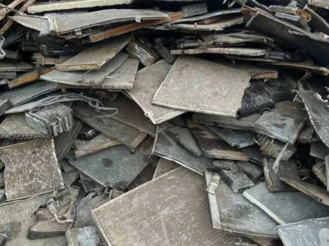 Copper radiator scrap